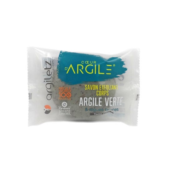 Argiletz Savon Exfoliant Argile Verte 100g