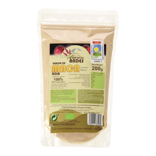 El Oro de los Andes Maca Roja Superalimentos 200g