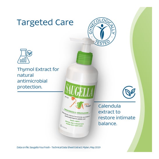 SauGella You Fresh jabón íntimo 200 ml