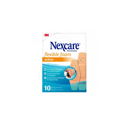 Nexcare Active 360º apósitos adhesivos surtido 10 uds