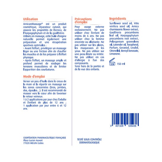 Arnican Aceite de Masaje 200ml