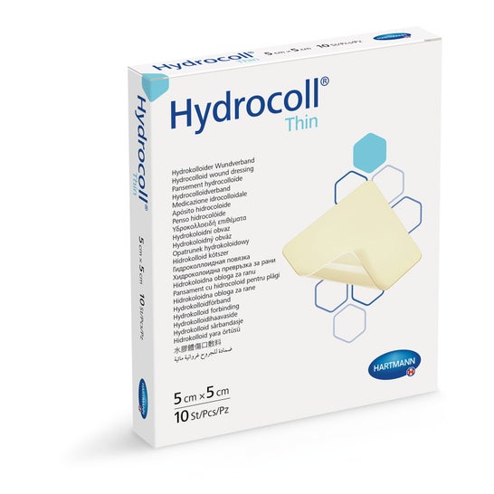 Hidrocoll Fina Cacerolas 5X5Cm 10