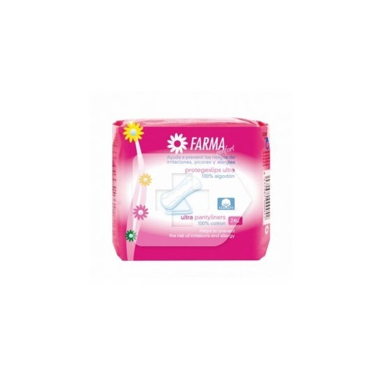 Farmaconfort protegeslip ultrafino 100% algodón 24uds