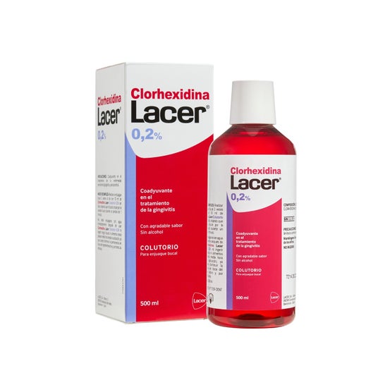 Lacer Chlorhexidin Mundspülung 0,2% 500ml