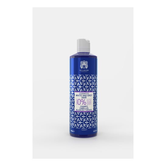 Valquer Champú Cabellos Blancos y Grises 400 ml