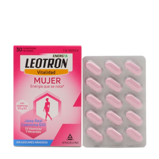 Leotron mujer (energy & beauty) 30comp