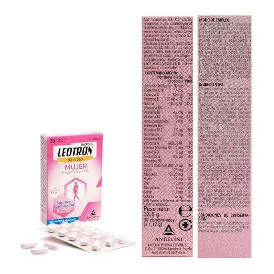Leotron donna (energia e bellezza) 30comp Leotron donna (energia e bellezza) 30comp