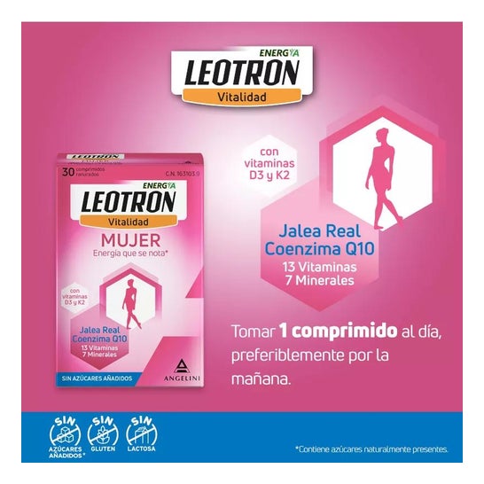 Leotron donna (energia e bellezza) 30comp Leotron donna (energia e bellezza) 30comp