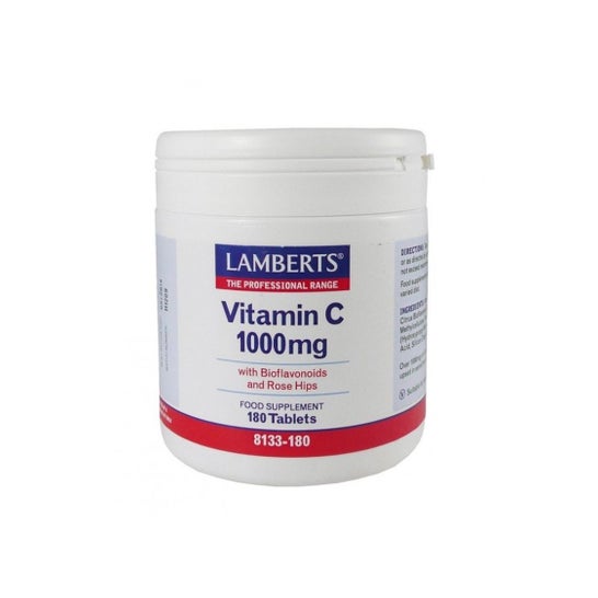 Lamberts vitamin C 1000mg med bioflavonoider (Soste-frigivelse