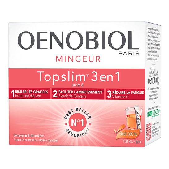 Oenobiol Top Slim 3 en 1 Pche 14 sachets