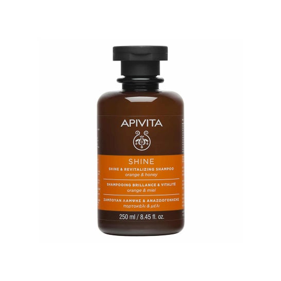 Apivita Gloss & Vitality Shampoo met Sinaasappel & Honing 250ml