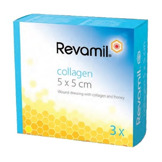 Revamil Collagen 5x5cm Placas Apósito 3uds