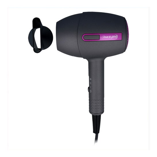 Albi Pro Hairdryer R&J Travel Grey & Purple 1400w 3260 1piece