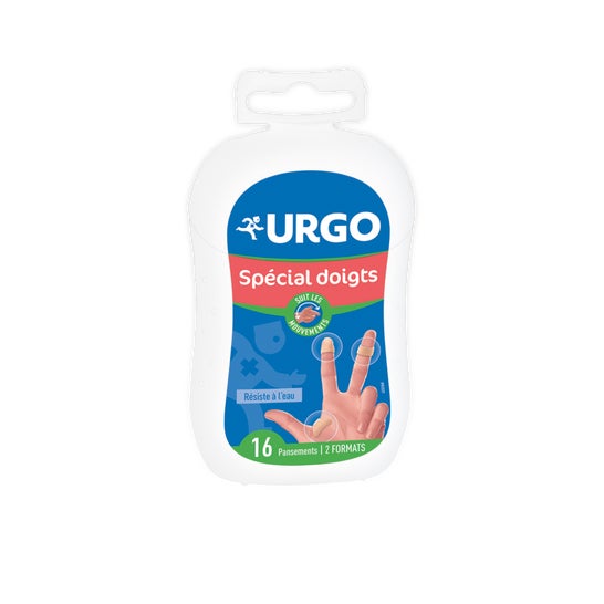 Urgo Special Fingers Box Of 16 Dressings In 2 Formats