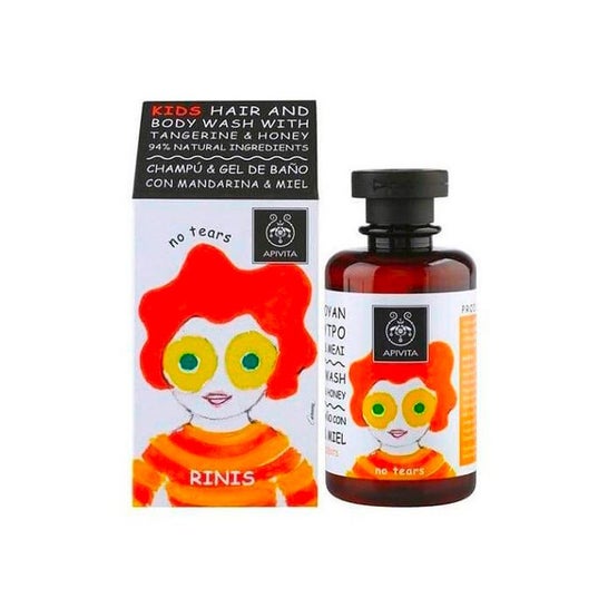 Apivita Kids Shampoo-Gel mit Mandarine und Honig 250ml