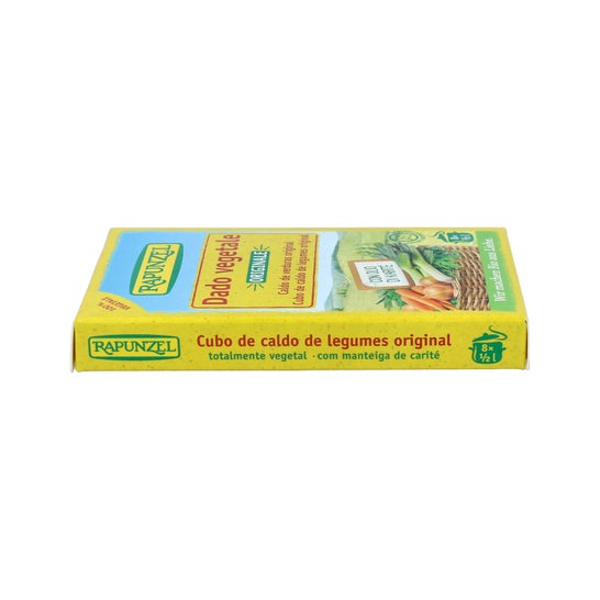 Rapunzel Caldo de Verduras Cubitos Bio 8 uds