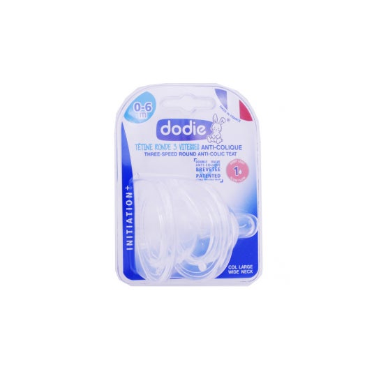 Dodie Initiation+ Tetinas Flujo Lento 2 uds