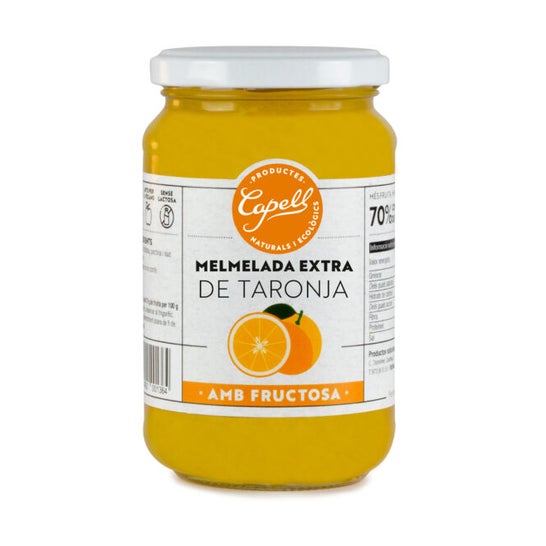 Capell Mermelada Naranja Amb Fructosa Bio 400g