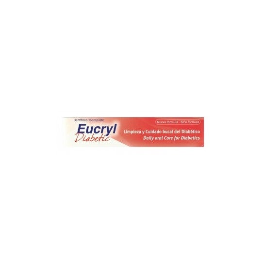 Eucryl diabetisk tandpasta 75ml