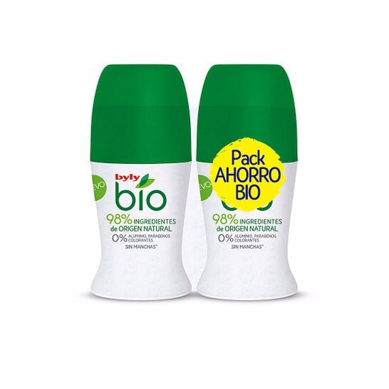 Byly Bio Natural 0% Deo Roll On 2 units