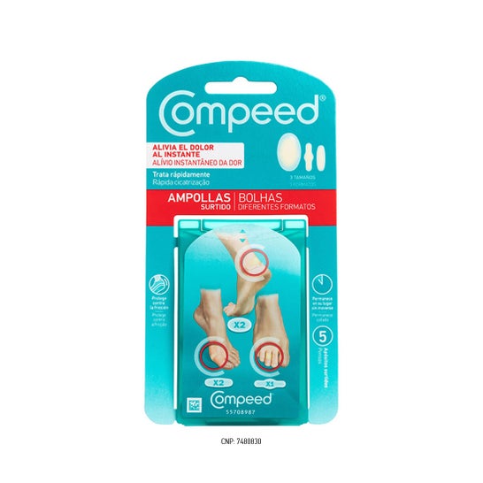 Compeed® ampuller assorted dressings 5uds
