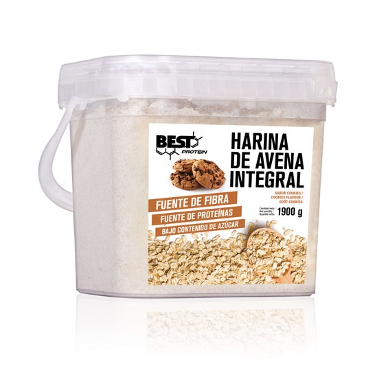 Best Protein Harina De Avena Integral Cookies 1900g