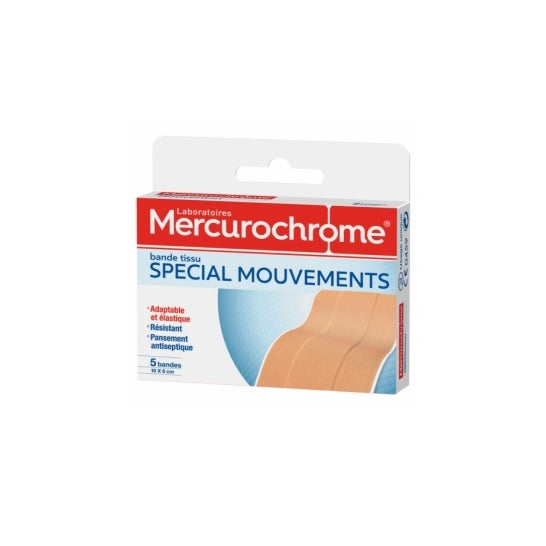 Mercurochrome Pentole in tessuto specifico Mouv 6X10Cm B/5