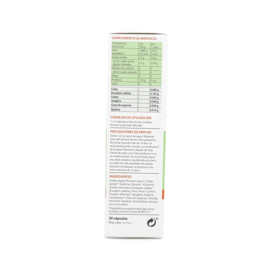 Pranarôm Oleocaps+ 4 Sistema Inmunitario BIO 30 caps