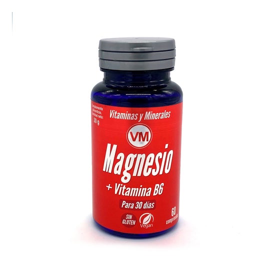Vitaminas y Minerales Magnesio + Vitamina B6 30comp