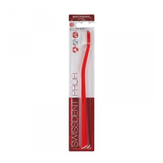 Swissdent Whitening Classic Toothbrush Red 1ud