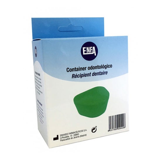 Enfa Dental Container Groen 1pc