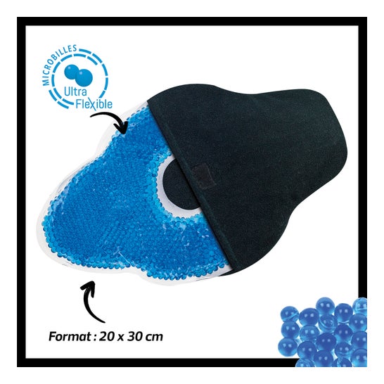 Actipoche Cojín Térmico Rodilla con Microperlas Caliente /Frío 20 X30 cm