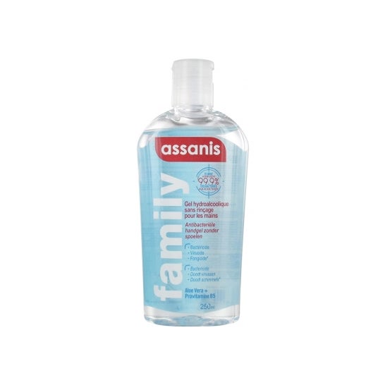 Assanis No-Rinse Hydroalcoholic Gel Familiar 250ml