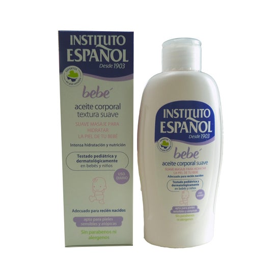 Spanish Institute Drinks Gentle Body Oil Sensitive Skin Without