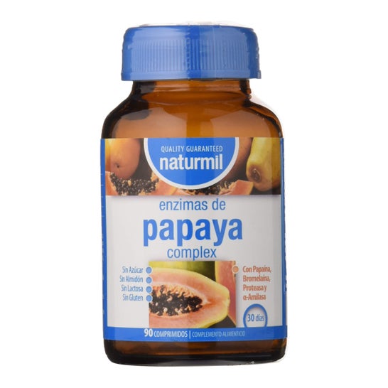Naturmil Enzimas de Papaya Complex 90comp