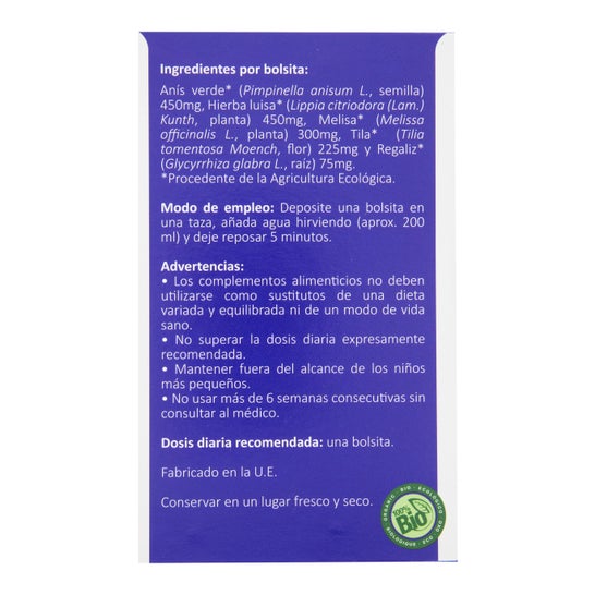 Artemis Tisana Duerme-T Bio 20 Filtros