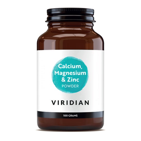 Viridian Calcium Magnesium Zinc with Vitamin C Powder 100g