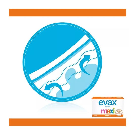 Salva Slip Evax Maxi 40uds Salva Slip Evax Maxi 40uds