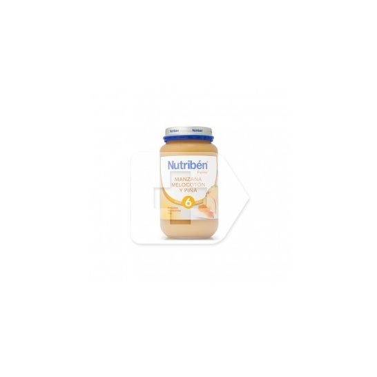 Nutribén® potito® manzana, melocotón y piña 250 g
