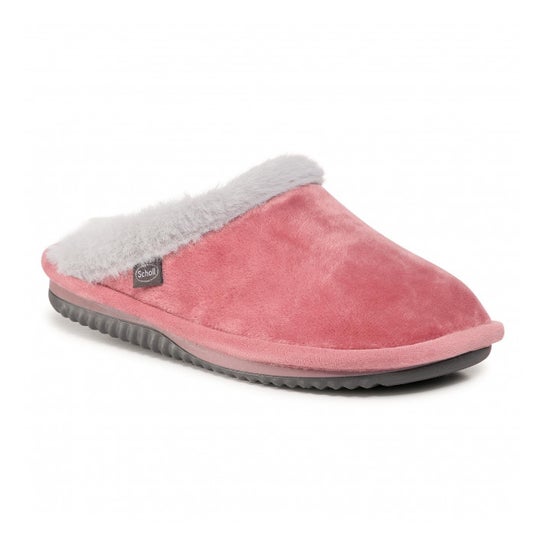 Scholl Brienne Fluffy Pantufla Rosa Polvo Talla 38 1 Par | PromoFarma