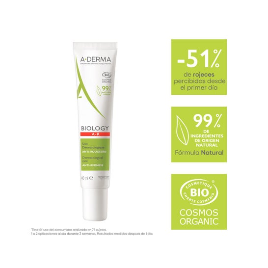 A-Derma Biology A-R Cuidado Antirojeces 40ml