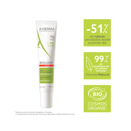 A-Derma Biology A-R Cuidado Antirojeces 40ml