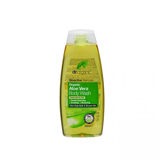 Dr.Organic Gel de baño o ducha Aloe vera 250ml