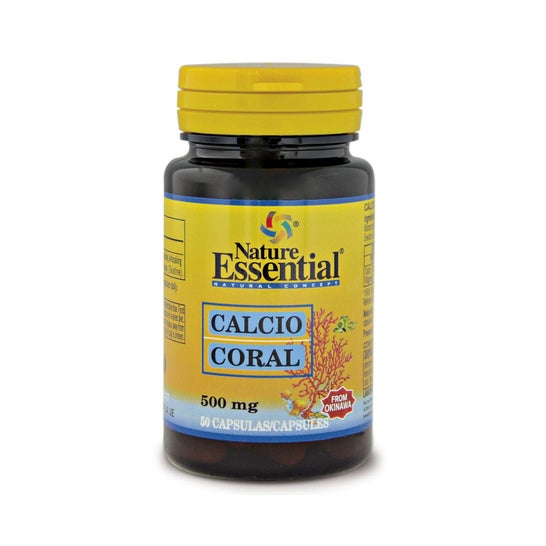 Natur Essential Coral Calcium 500mg 50 kapsler