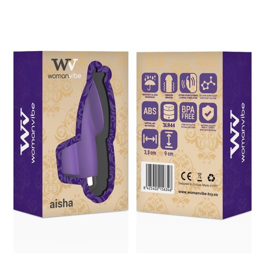 Womanvibe Aisha Thimble Stimulator Silicone 1 pc
