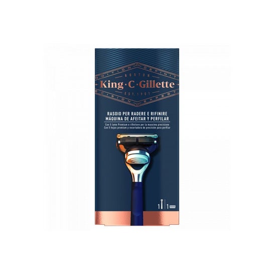 Gillette King Shave & Edging Razor 1ud