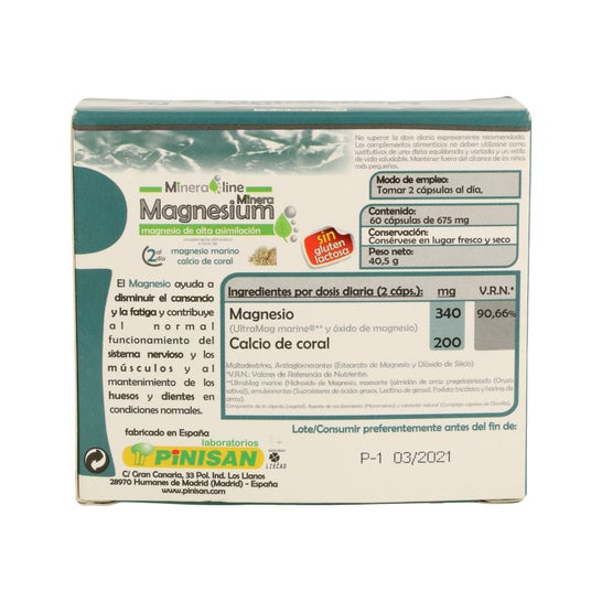 Pinisan Minera Magnesium 60 caps