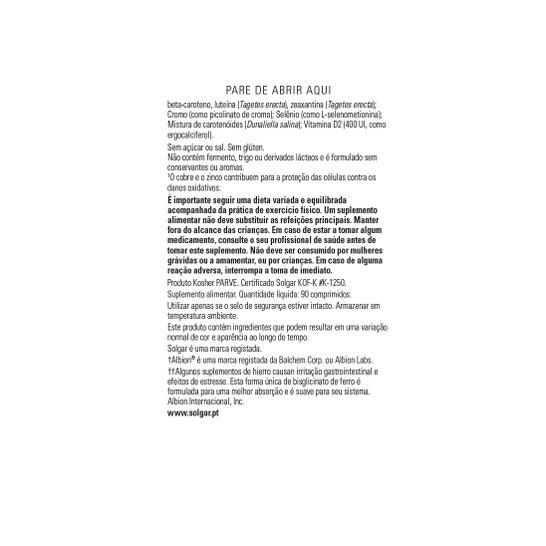 Solgar Fórmula VM-75 90 comp
