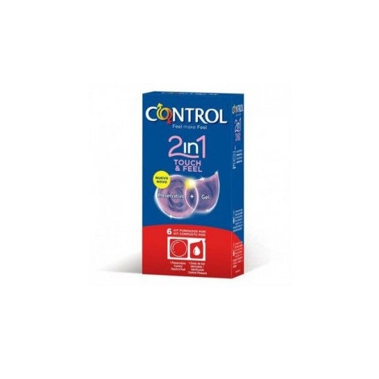 Control 2 en 1 Finísimos Preservativos 6uds