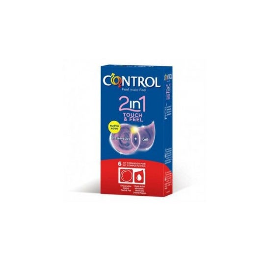 Controle 2 Em 1 Finissimopreservatives 6 U